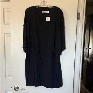 Free People Black Casual Top